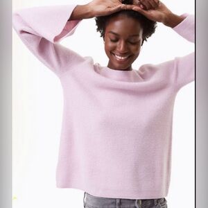 Light Pink LOFT Sweater Blouse
